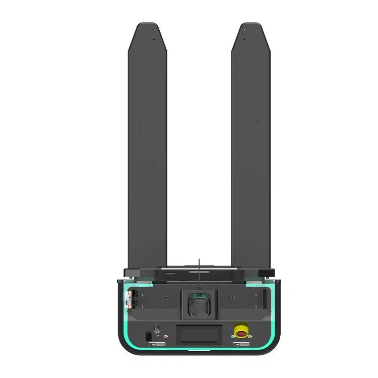 pallet handling forklift amr robot（Top view）